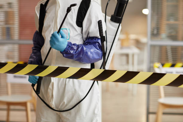 Professional Hoarding Cleanup technician working in Huntington, IN